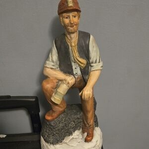 Coal Miner Figurine